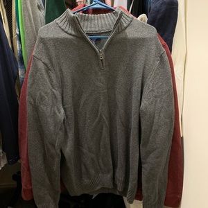 1/4 zip sweater. Men’s large.